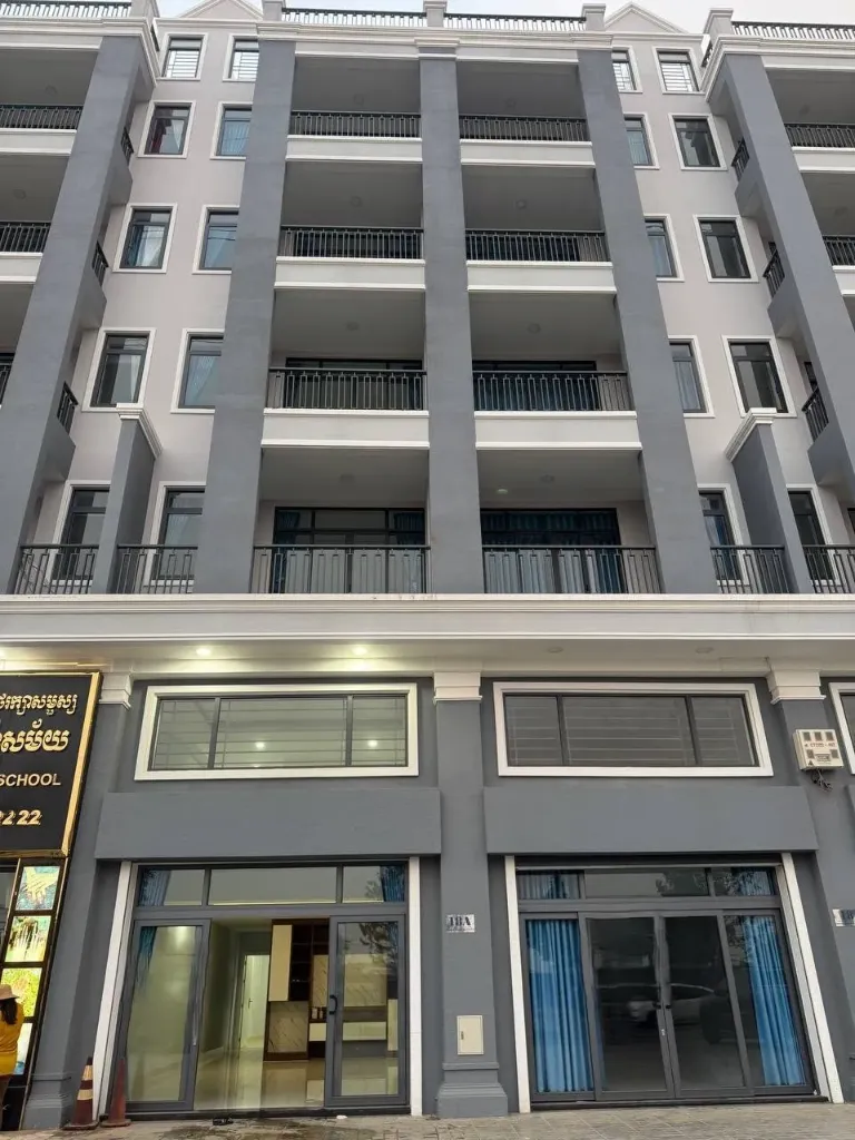 洪森大道大马路排屋